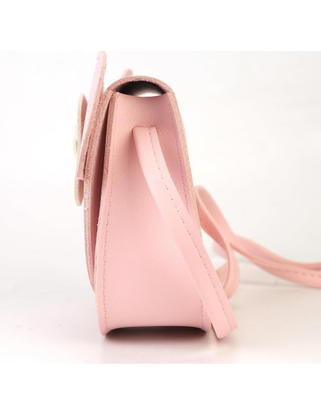 Bolso para Niñas Ondeam Rosa con Orejas de Ratón 16.8x13 cm
