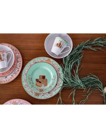 Juego de Vajilla Cerámica 16 Piezas Disney Princesas