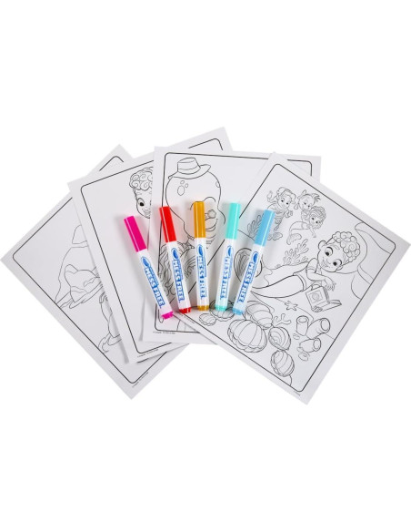 Set de Colorear Crayola Color Wonder Ariel 18 Páginas y 5 Marcadores