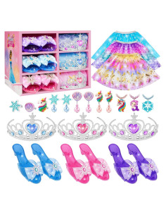 Disfraz de Princesa para Niñas Tlooe con Zapatos - 3 a 6 Años