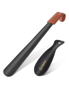 Cuerno de Zapato de Metal ZOMAKE 42 cm y 19 cm - Paquete de 2