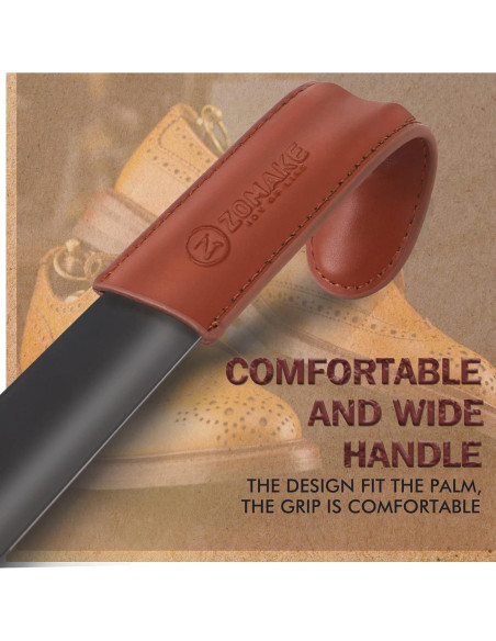 Cuerno de Zapato de Metal ZOMAKE 42 cm y 19 cm - Paquete de 2