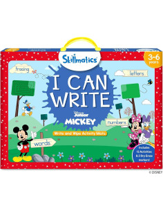 Skillmatics Puedo Escribir Mickey Mouse y Puntea Princesas Disney - Juguetes Educativos para Niños 3 a 7 Años 2