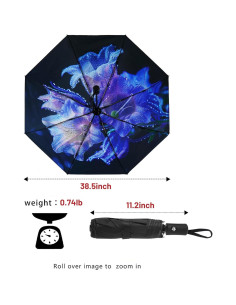 Paraguas Automático Compacto SY COMPACT a Prueba de Viento 2