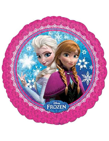 Ramo de Globos Frozen 2 Elsa Anagram - 1 Globo Gigante 137 cm + 3 Redondos 43 cm