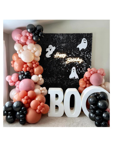 Kit de Arco de Globos de Halloween MOMOSHERO - 70 Piezas