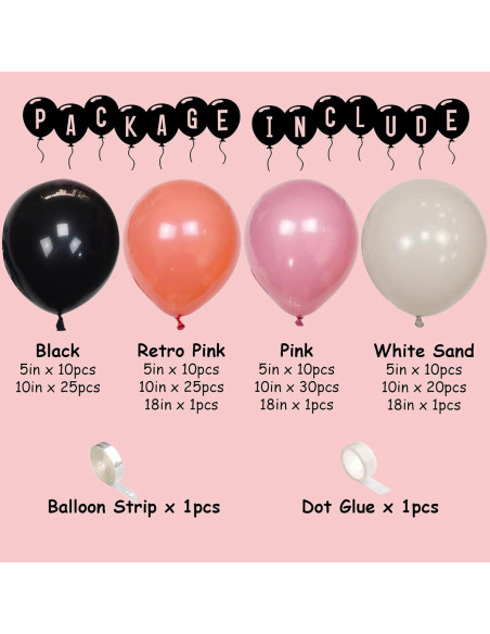 Kit de Arco de Globos de Halloween MOMOSHERO - 70 Piezas