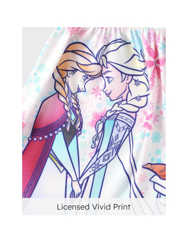 Vestido de Niña Disney Frozen Elsa Rosa 2T Sin Mangas