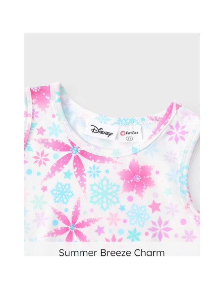 Vestido de Niña Disney Frozen Elsa Rosa 2T Sin Mangas