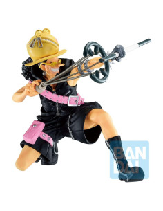 Figura Coleccionable Usopp Ichibansho Bandai 10.9 cm One Piece