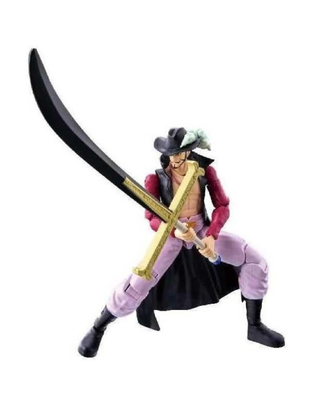 Figura de Anime Bandai One Piece Mihawk 17 cm Movible