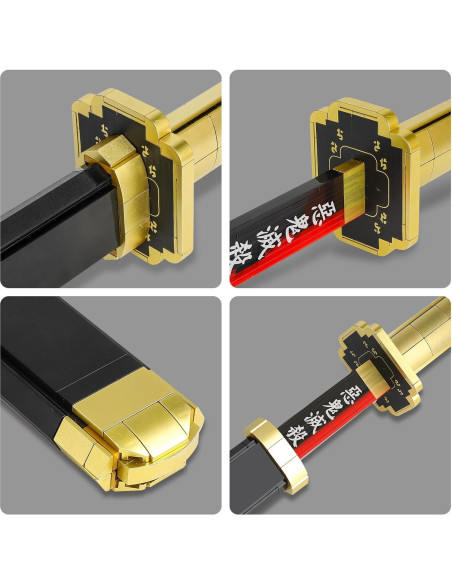 Set de Construcción Espada Tsugikuni Yoriichi TOY PLAYER 606 Piezas