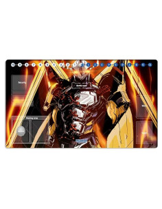 Tapete de Juego Mlikemat Digimon WarGreymon 60x35 cm con Bolsa
