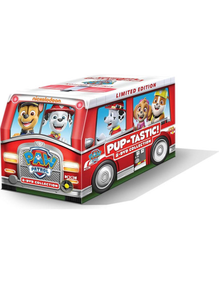 Colección de 8 DVD Paw Patrol Edición Limitada Marshall
