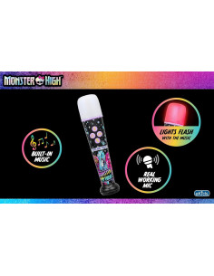 Micrófono de Karaoke eKids Monster High Bluetooth para Niños 2