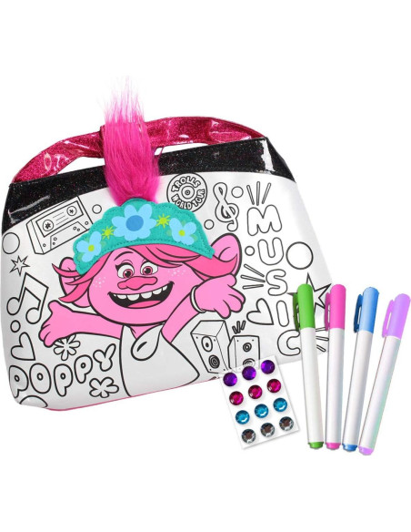 Bolso de Decoración Trolls Tara Toys - Kit Personalizable