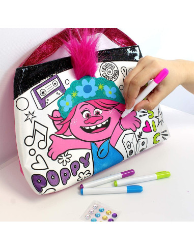 Bolso de Decoración Trolls Tara Toys - Kit Personalizable