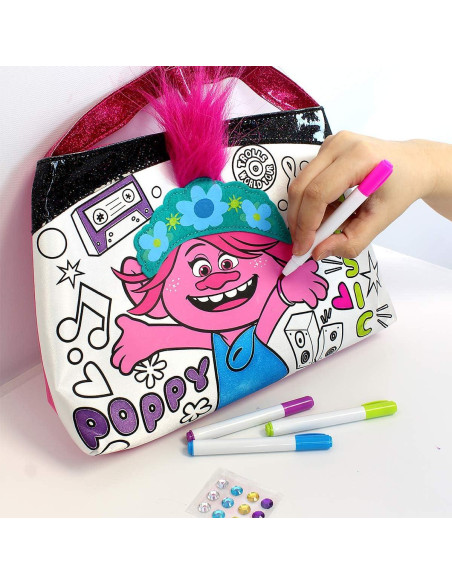 Bolso de Decoración Trolls Tara Toys - Kit Personalizable