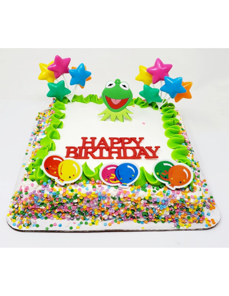 Adorno de Pastel Kermit la Rana Muppets 25.2x9.9cm