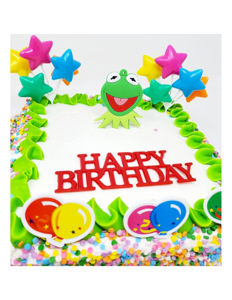 Adorno de Pastel Kermit la Rana Muppets 25.2x9.9cm