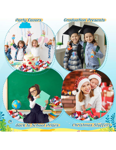 500 Mini Animales de Peluche Hungdao 7 cm para Fiesta y Regalos