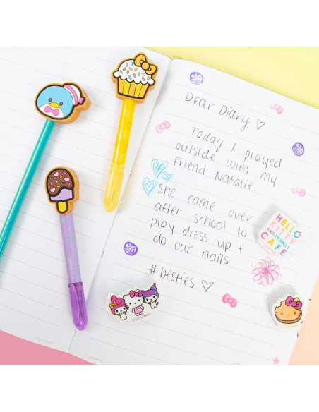 Diario Hello Kitty Rosa y Oro 87 Páginas Horizon Group