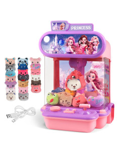 Mini Máquina de Garras TingingYuli con 20 Juguetes de Peluche