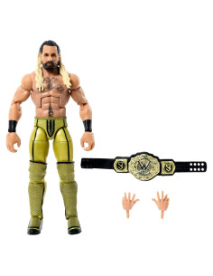 Figura de Acción Elite Mattel WWE Seth Rollins 15 cm Coleccionable