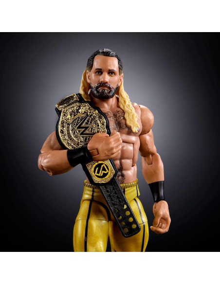 Figura de Acción Elite Mattel WWE Seth Rollins 15 cm Coleccionable