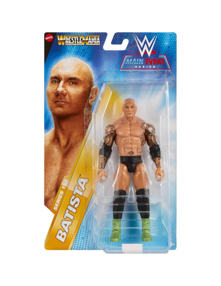 Figura de Acción Mattel WWE Batista 15.24 cm Coleccionable