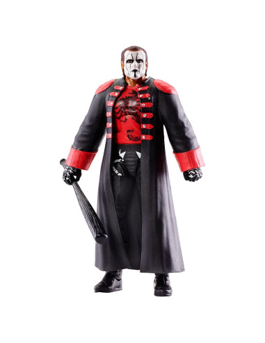 Figura Elite WWE Sting 30.48 cm con accesorios - Mattel