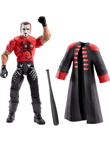 Figura Elite WWE Sting 30.48 cm con accesorios - Mattel