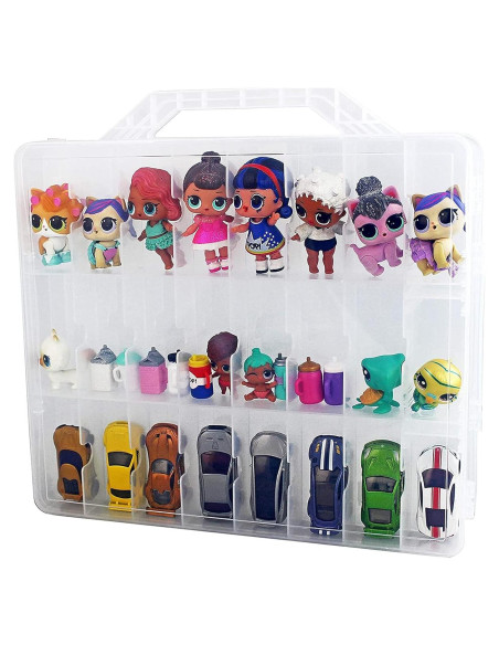 Estuche organizador de coches de juguete Bins & Things 24 compartimentos