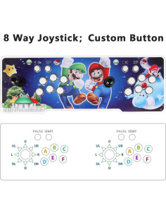 Consola de Juegos Arcade Popbuy 30000 Juegos 50S Full HD 2