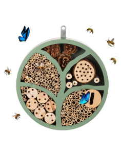 Casa de Insectos Multi Hábitat de Madera 30.48 cm para Jardín