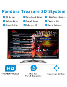 Consola de Juego Arcade FVBADE 30000 Juegos 3D Full HD 2