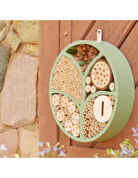 Casa de Insectos Multi Hábitat de Madera 30.48 cm para Jardín