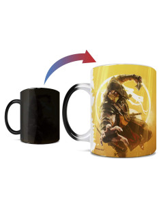 Taza Cerámica Cambiante Mortal Kombat X 11 oz Morphing Mugs