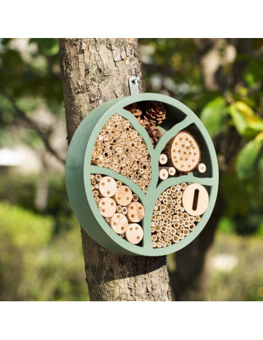 Casa de Insectos Multi Hábitat de Madera 30.48 cm para Jardín