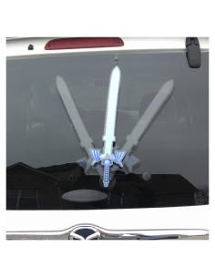 Espada Maestra de Zelda WiperTags 15" Ajuste Universal