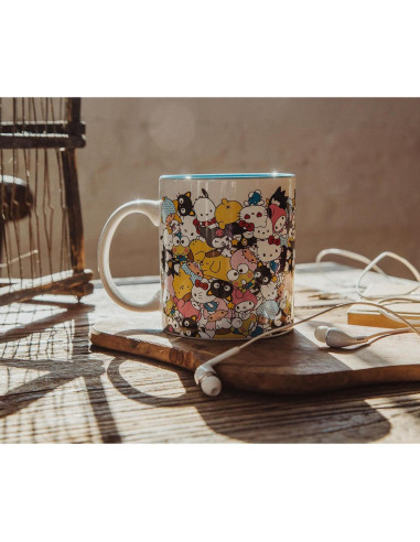Taza de Cerámica Hello Kitty y Amigos 591 ml Libre BPA