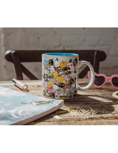 Taza de Cerámica Hello Kitty y Amigos 591 ml Libre BPA