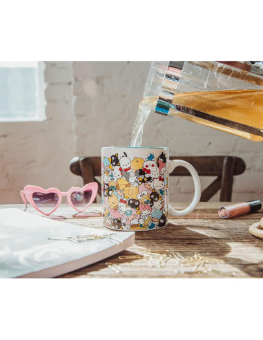 Taza de Cerámica Hello Kitty y Amigos 591 ml Libre BPA