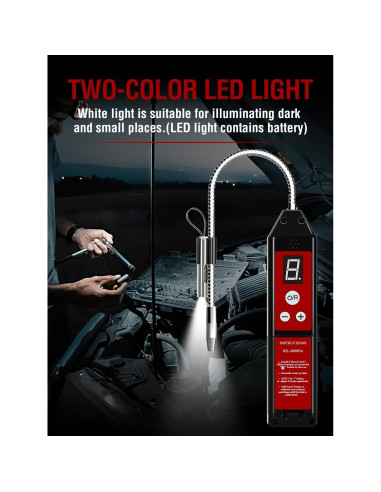 Detector de Fugas de Refrigerante Aprvtio WJL-6000PRO 220g