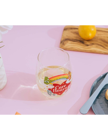 Vaso de Vino Sin Tallo Care Bears 591 ml Arcoíris