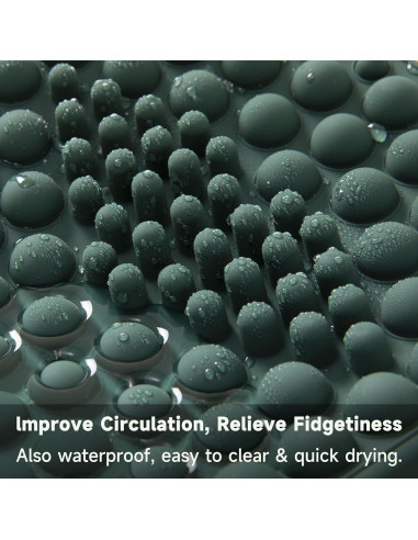 Reposapiés DIKDOC de Silicona Ergonómico para Oficina 42.7cm