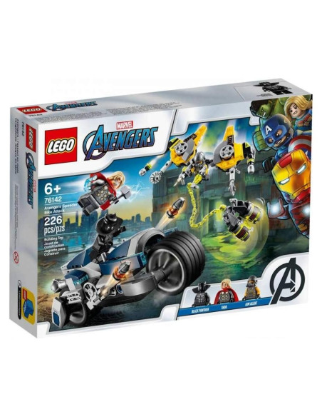 LEGO Marvel Avengers Moto Speeder Pantera Negra y Thor 226 Pzs
