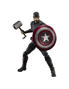 Figura de Acción S.H. Figuarts Capitán América 15 cm - Vengadores