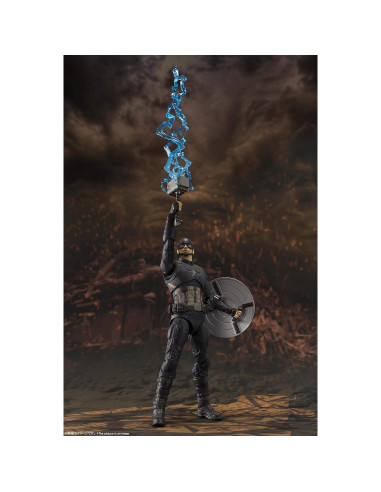 Figura de Acción S.H. Figuarts Capitán América 15 cm - Vengadores