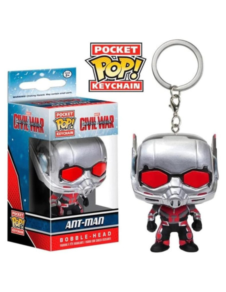 Llavero Funko POP Ant-Man Capitán América 3 Guerra Civil